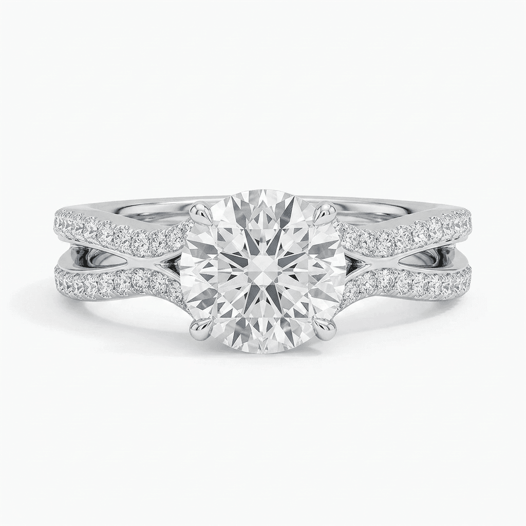 Yellow Gold Engagement Ring: Monaco Edition