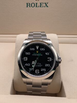 Rolex Air-King 126900 Zoomed In