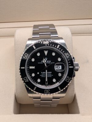 Rolex Submariner Date Zoomed In