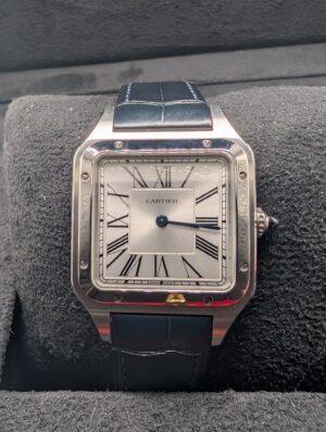 Cartier Santos-Dumont WSSA0085 - Zoomed In