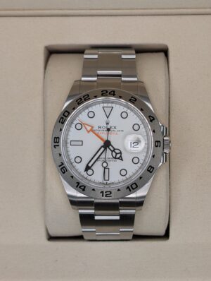 Rolex Explorer II - 226570 - Zoomed In